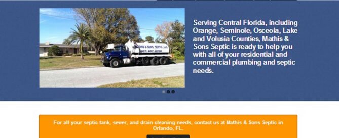 Blog New Website- Mathis & Sons Septic