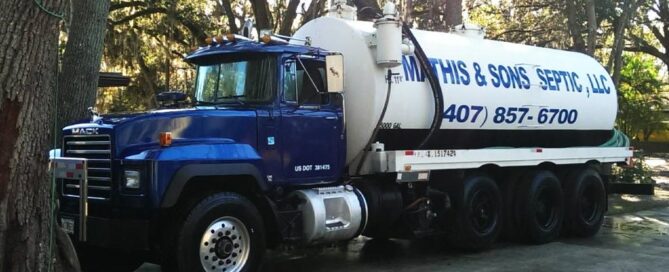 Septic Pumping - Mathis & Sons Septic