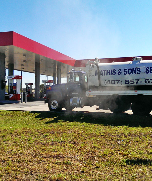 Commercial Septic Tank Cleaning - Mathis & Sons